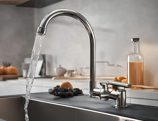 adoucisseur eau avec robinet